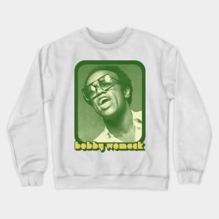 Bobby Womack /// Retro Style Fan Art Design Crewneck Sweatshirt